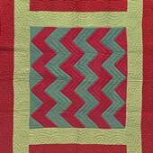 Diamonds and Bars Amish Quilt Pattern - Zig Zag